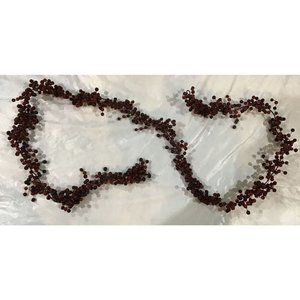 Pottery Barn Red Holiday Garland